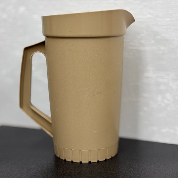 Tupperware Juice Pitcher #800-5 Vintage Beige 1980s - Picture 6 of 9
